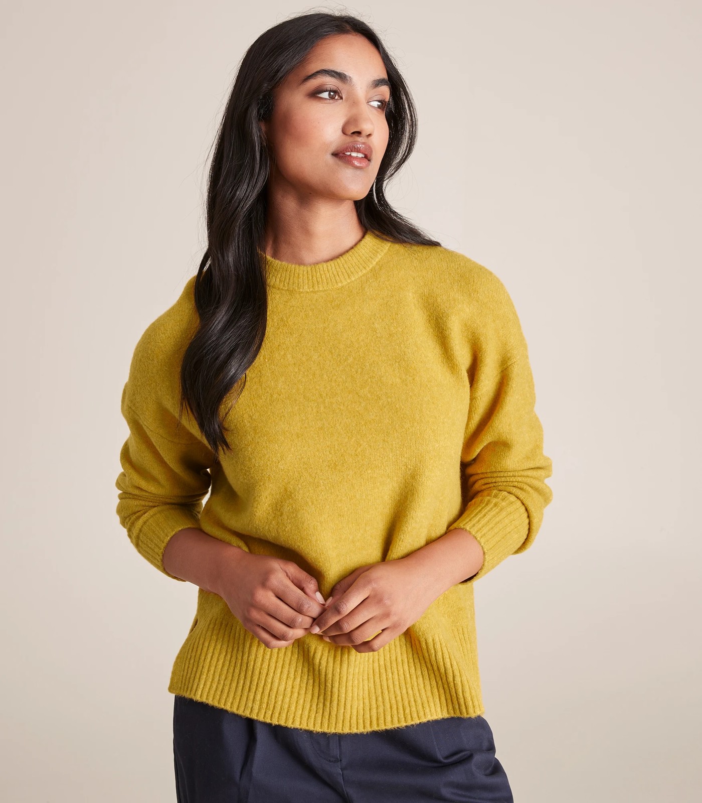 Women's Yellow Jumpers, Super Soft Jumpers