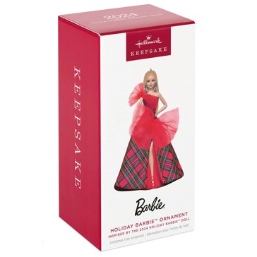 Hallmark 2024 Holiday Barbie™ Ornament