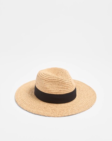 Braided Mid Brim Hat