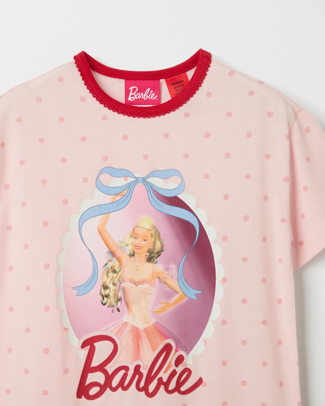 Licensed Barbie Younger Girls Nightie 2 of 2