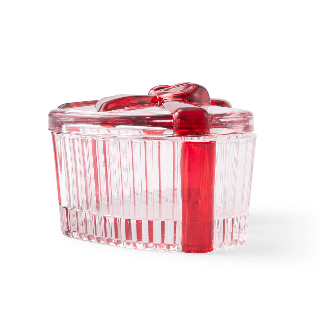 Anko Christmas Glass Heart Trinket Box 4 of 6
