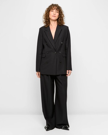 Polished Double Breasted Blazer - Preview