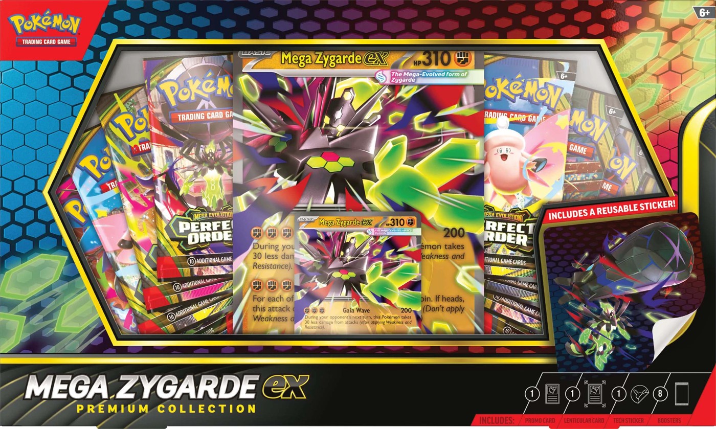 Pokemon TCG: Mega Zygarde ex Premium Collection - Assorted 2 of 3