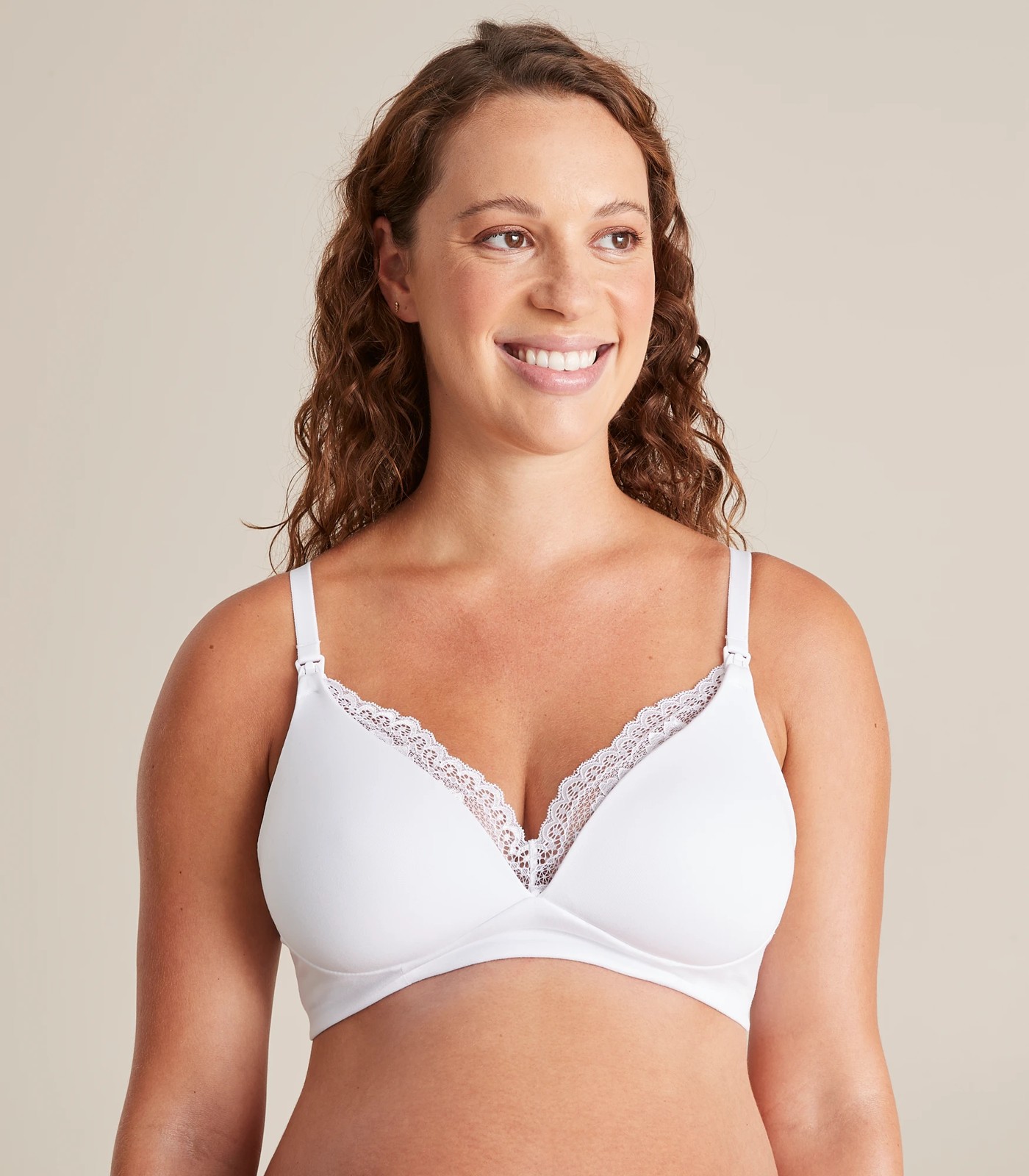 T-Shirt Bras Wirefree T-Shirt Bra by Target Woman White 16D in