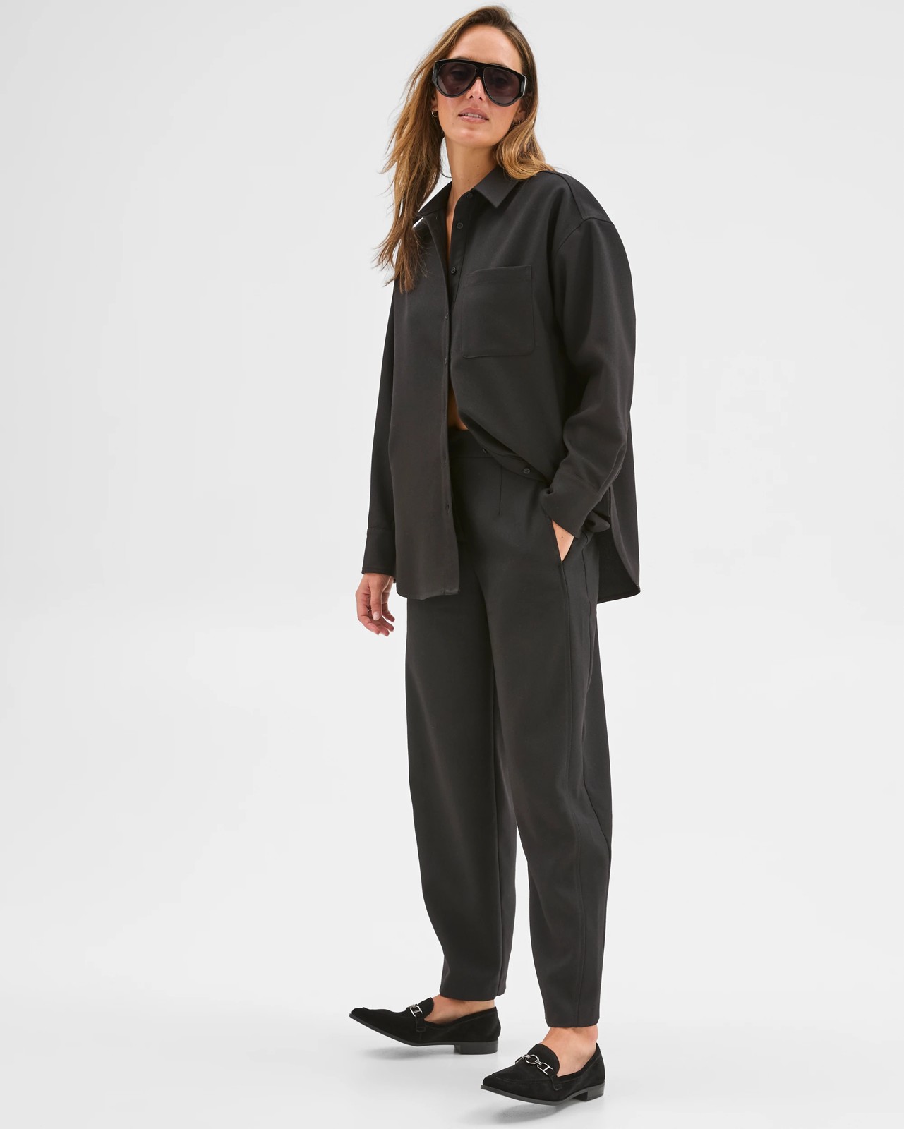 Preview Barrel Leg Set Dressing Pants  2 of 5