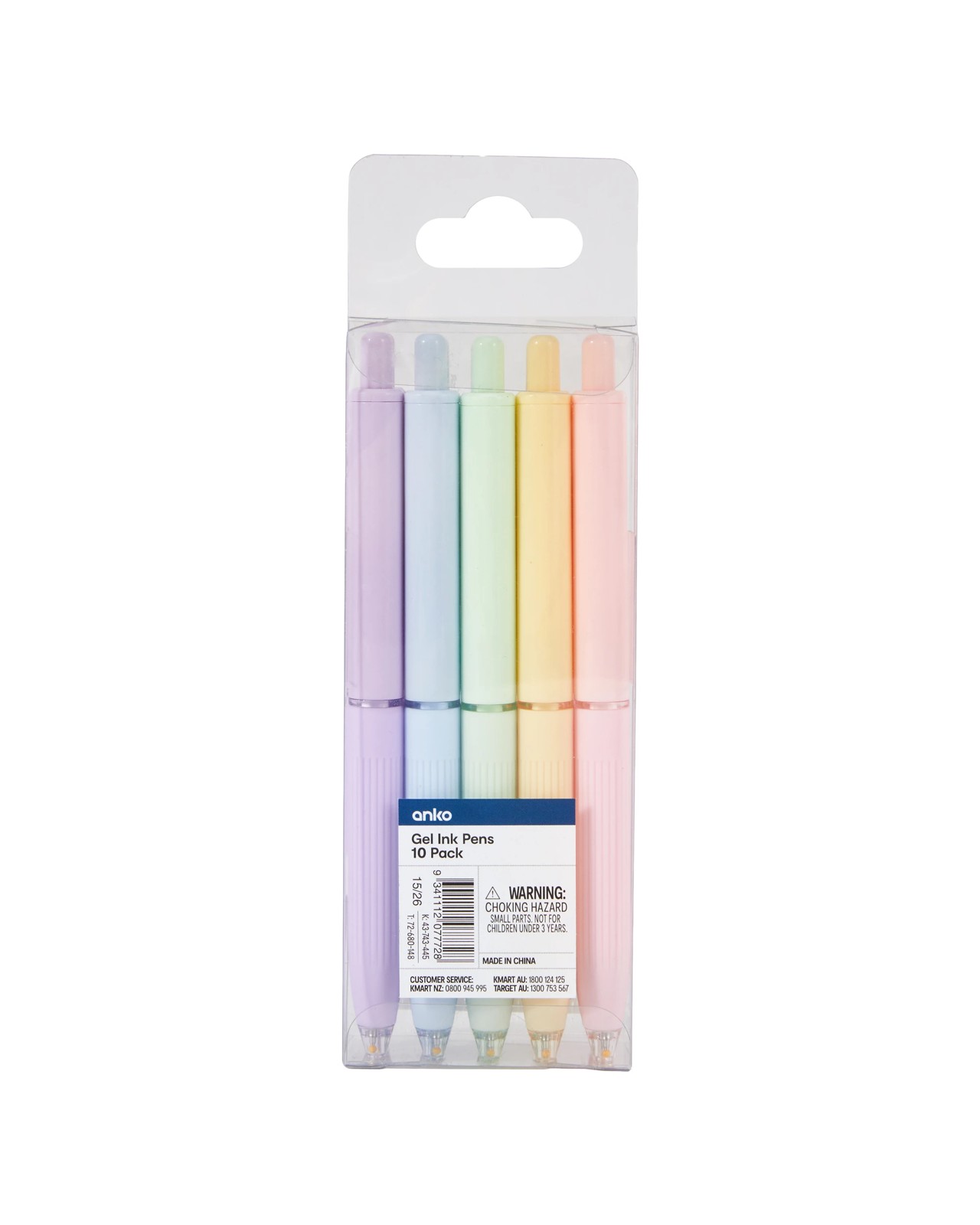 10 Pack Gel Ink Pens - Anko 6 of 6