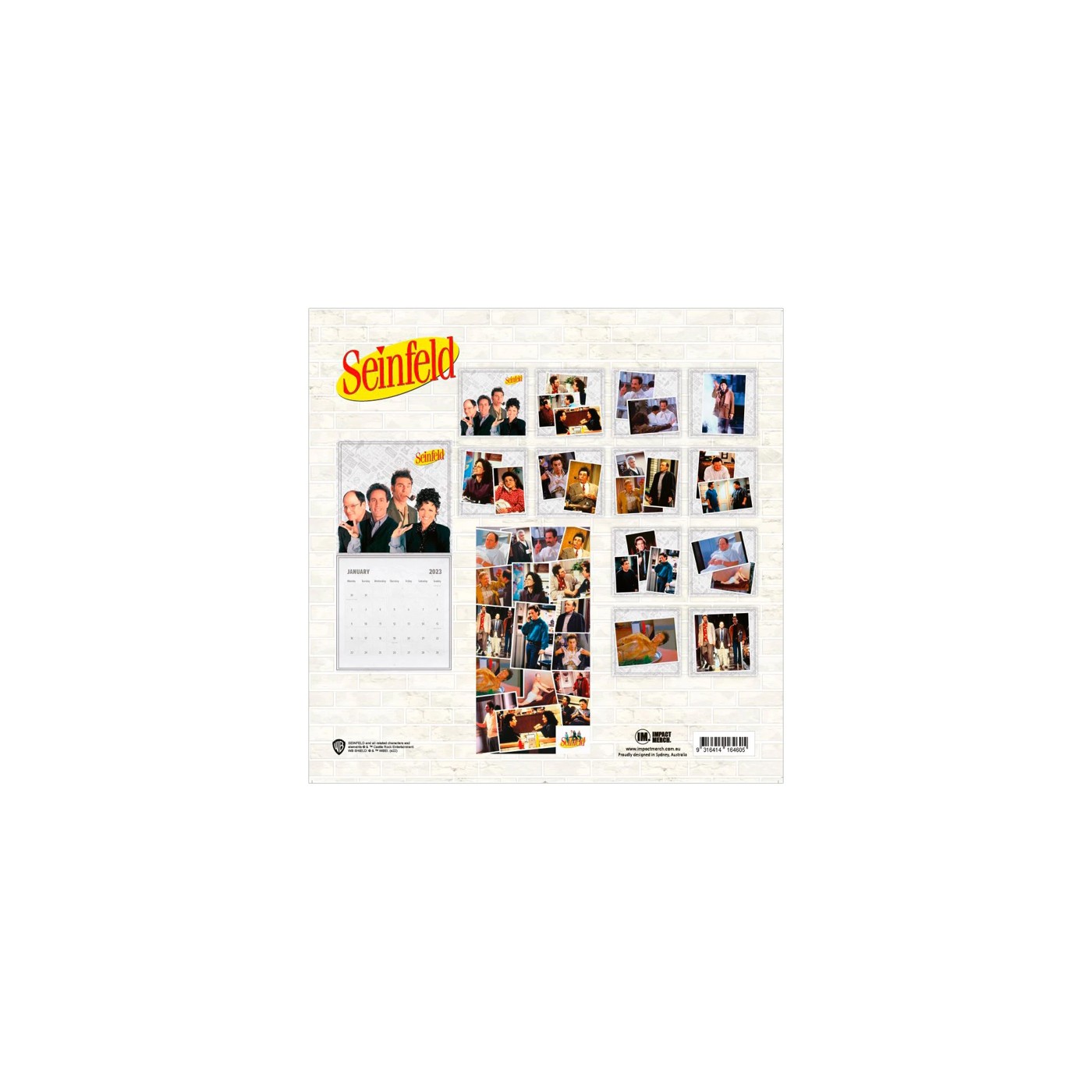 Seinfeld 2023 Square Calendar Target Australia