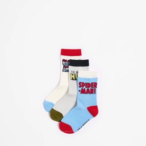 Marvel Spider-Man Boys Crew Socks - 3 Pack thumbnail 2