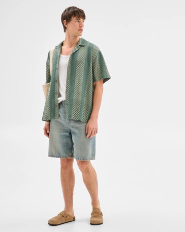 Commons Australian Cotton Blend Woven Shirt