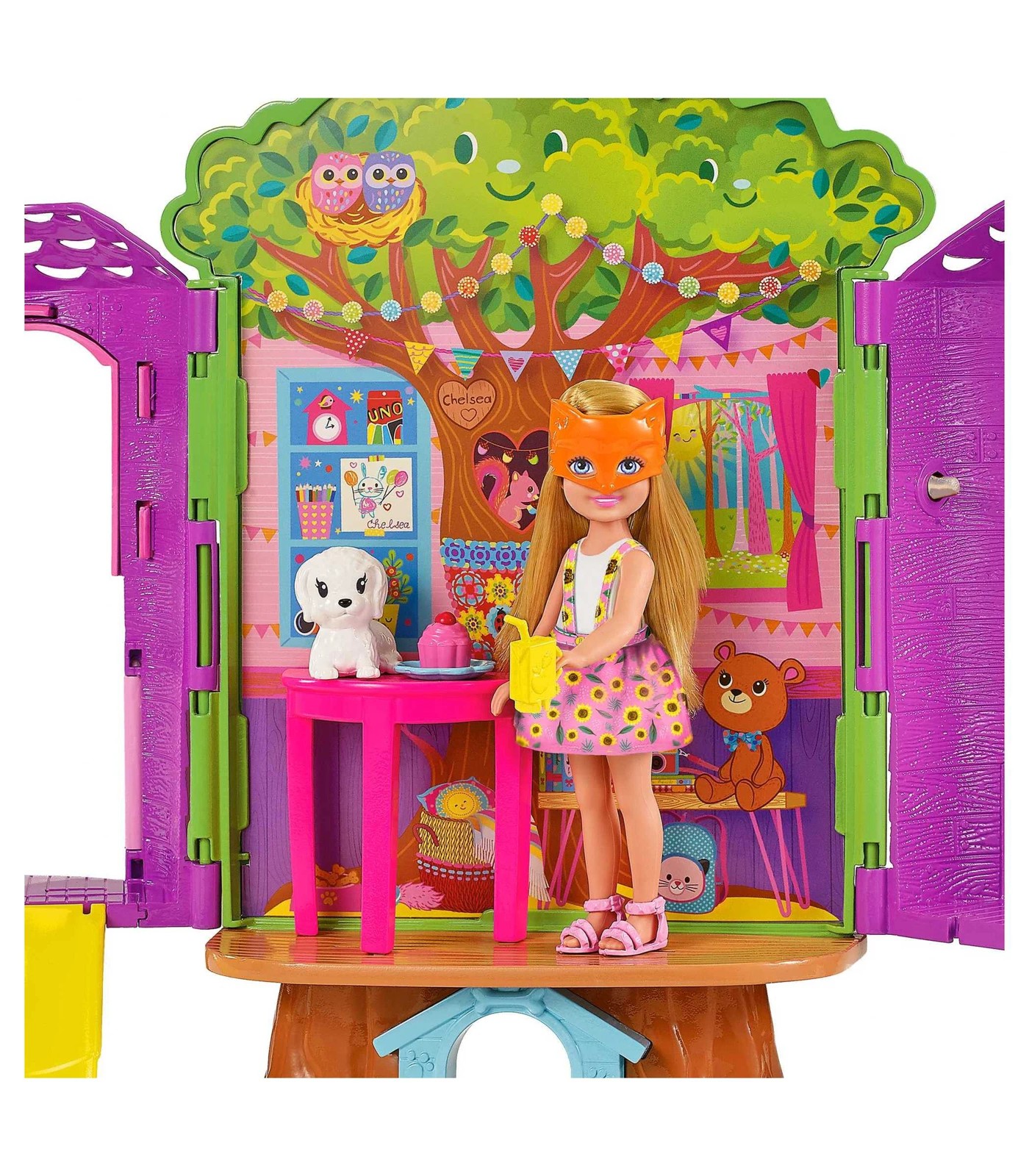 Barbie club chelsea online playset