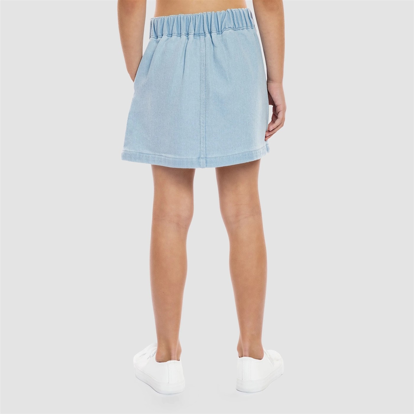 Piping Hot Chambray Skirt 3 of 6
