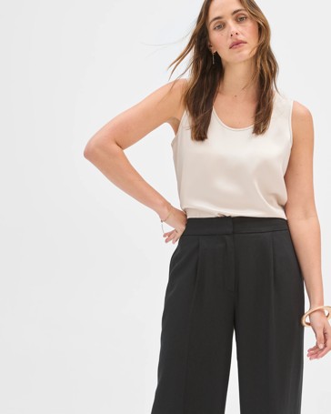 Preview Tailored Wide Leg Pants