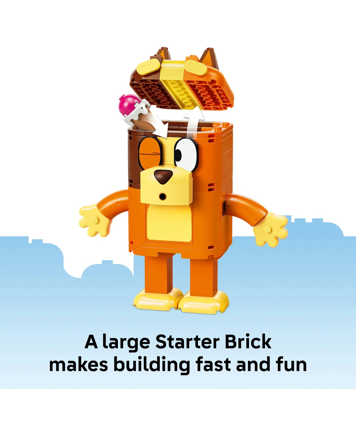 LEGO® Bluey Brick-Built Bluey Family 11217 3 of 5