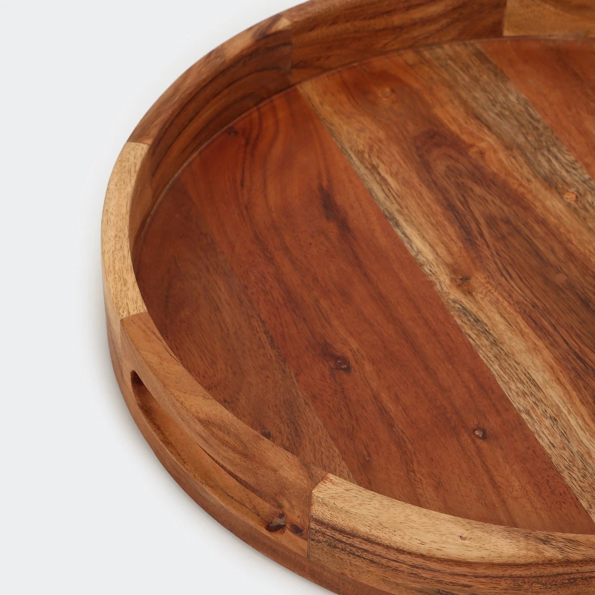 Acacia Round Serving Tray - Anko 3 of 4
