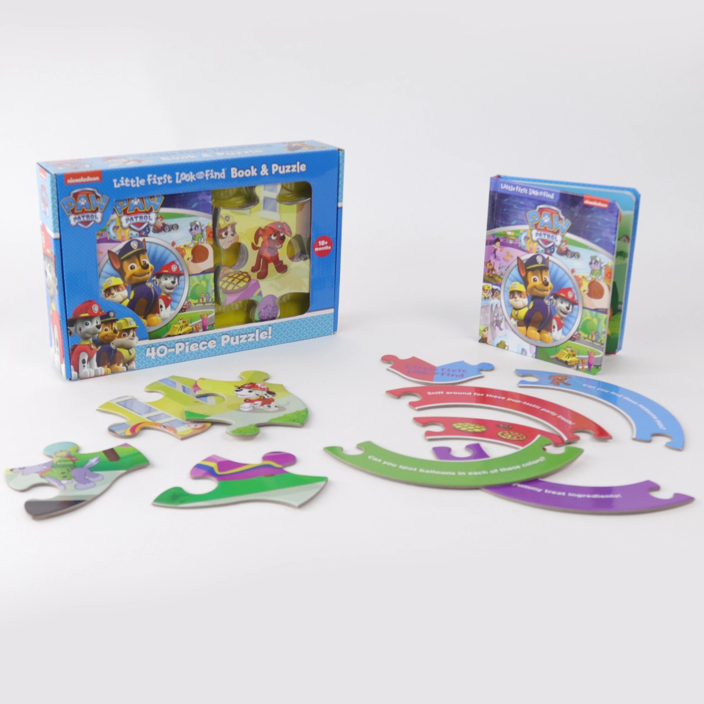 PAW Patrol: Little First Look and Find Book and Puzzle Set 4 of 5