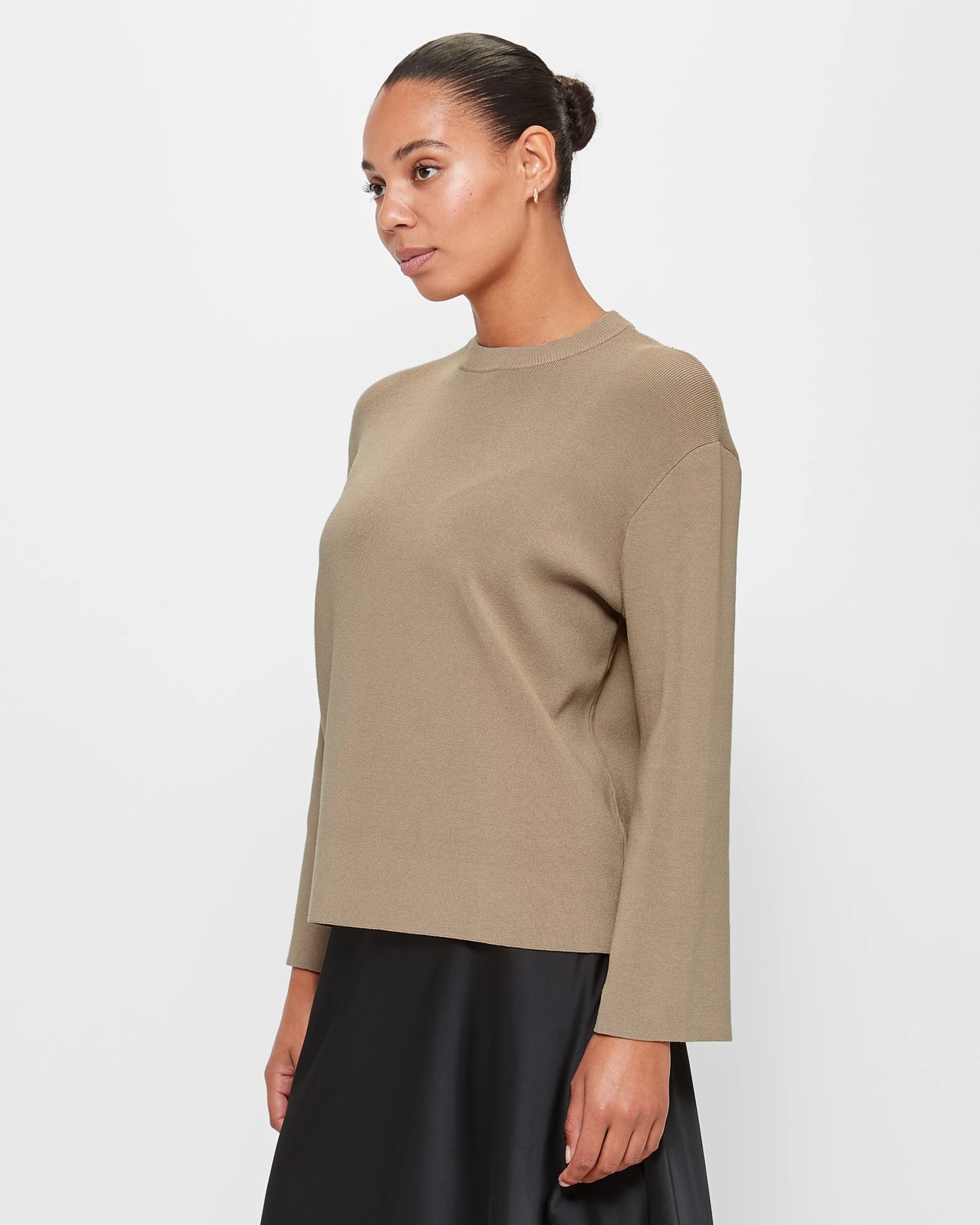 Gold Button Crew Jumper - Preview 3 of 5