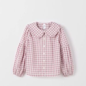 Long Sleeve Frill Collar Blouse product image