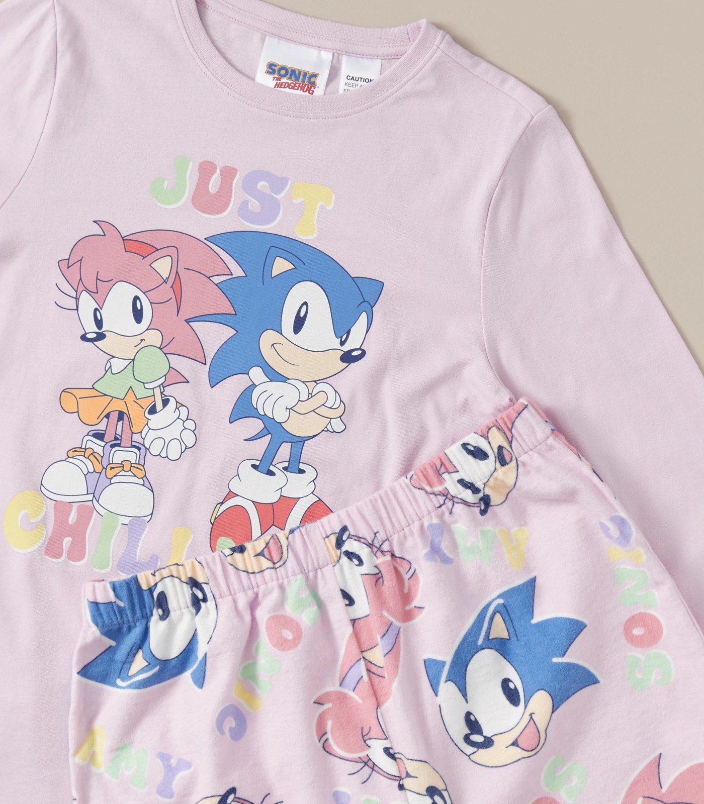 Sonic Cotton Pyjama Set Target Australia