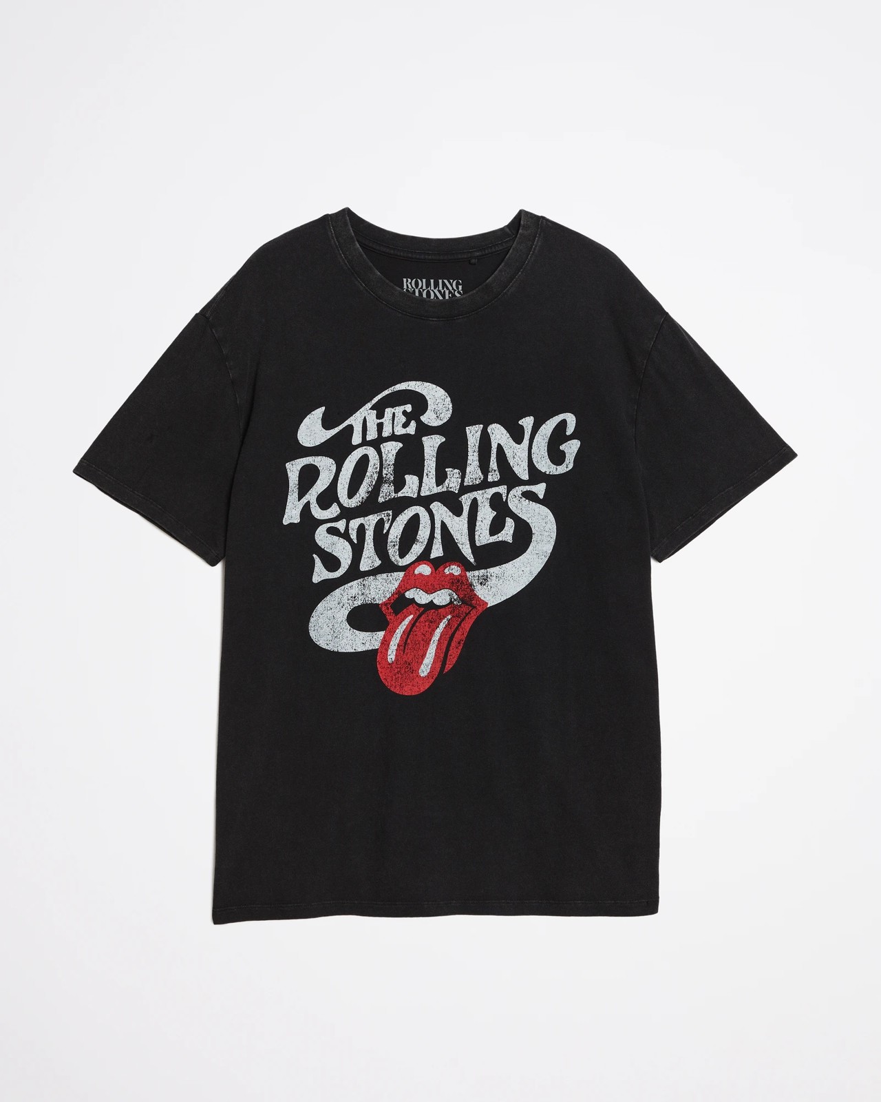 The Rolling Stones Crew Neck Boxy T-Shirt 5 of 6