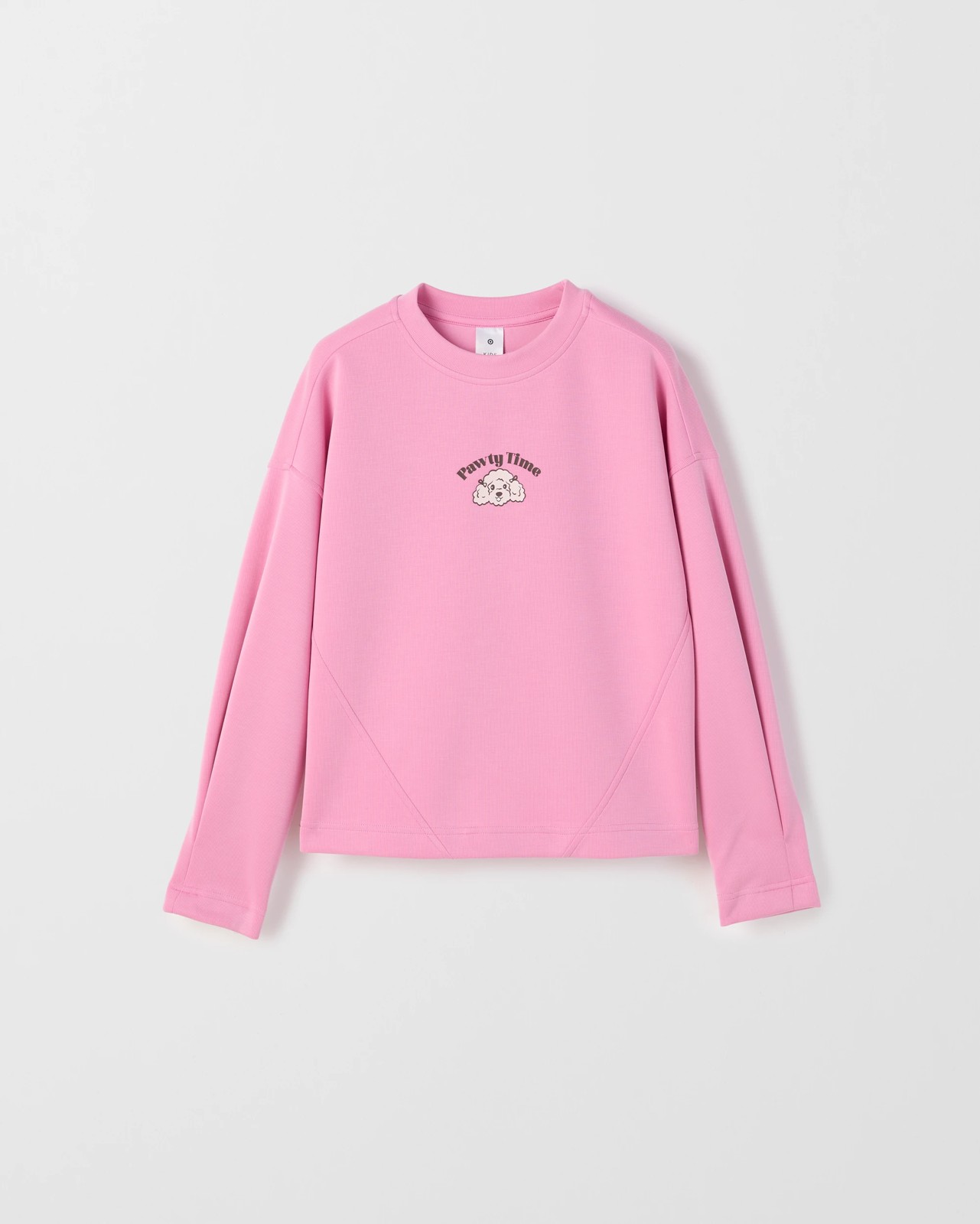 Sandwash Scuba Crew Neck Top - Pink 4 of 5