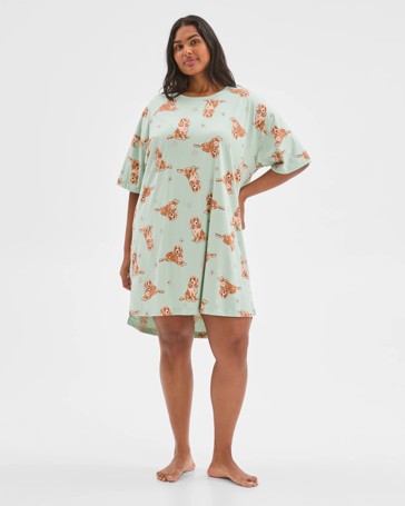 Plus Size Australian Cotton T-Shirt Nightie