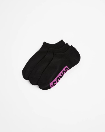 Cotton Blend Cushioned No Show Socks 3 Pack - Bonds