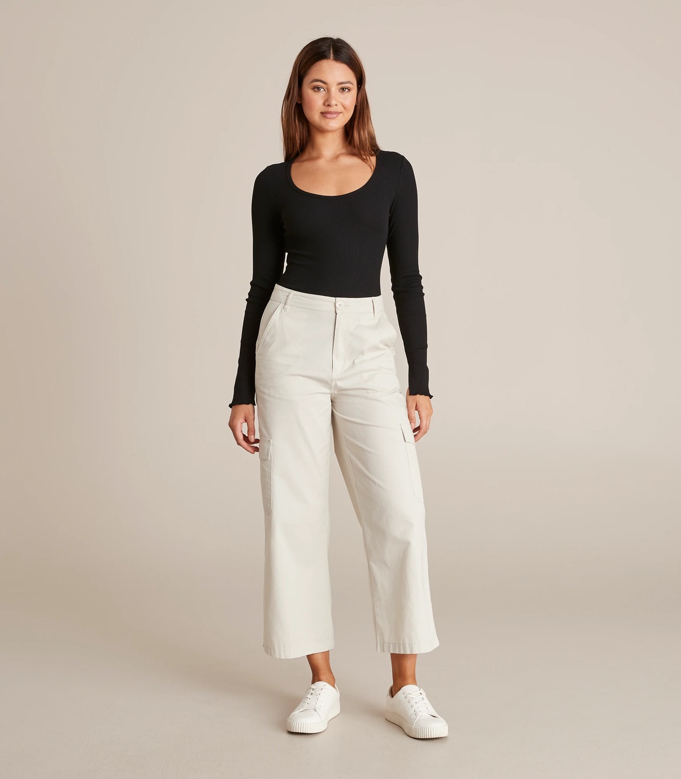 Lily Loves Ribbed Scoop Neck Bodysuit 2 of 5