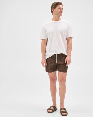 Embroidered Volley Shorts
