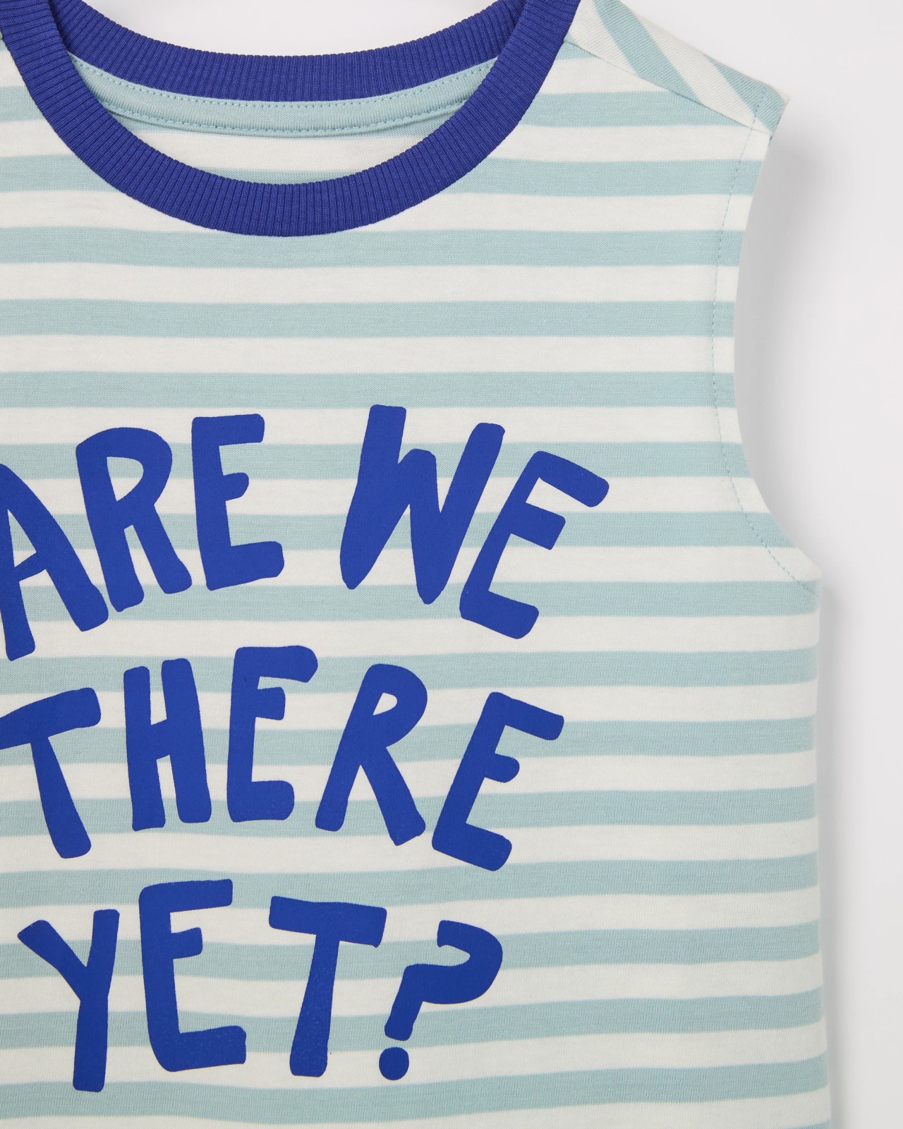 Australian Cotton Tank Top - Blue 5 of 5