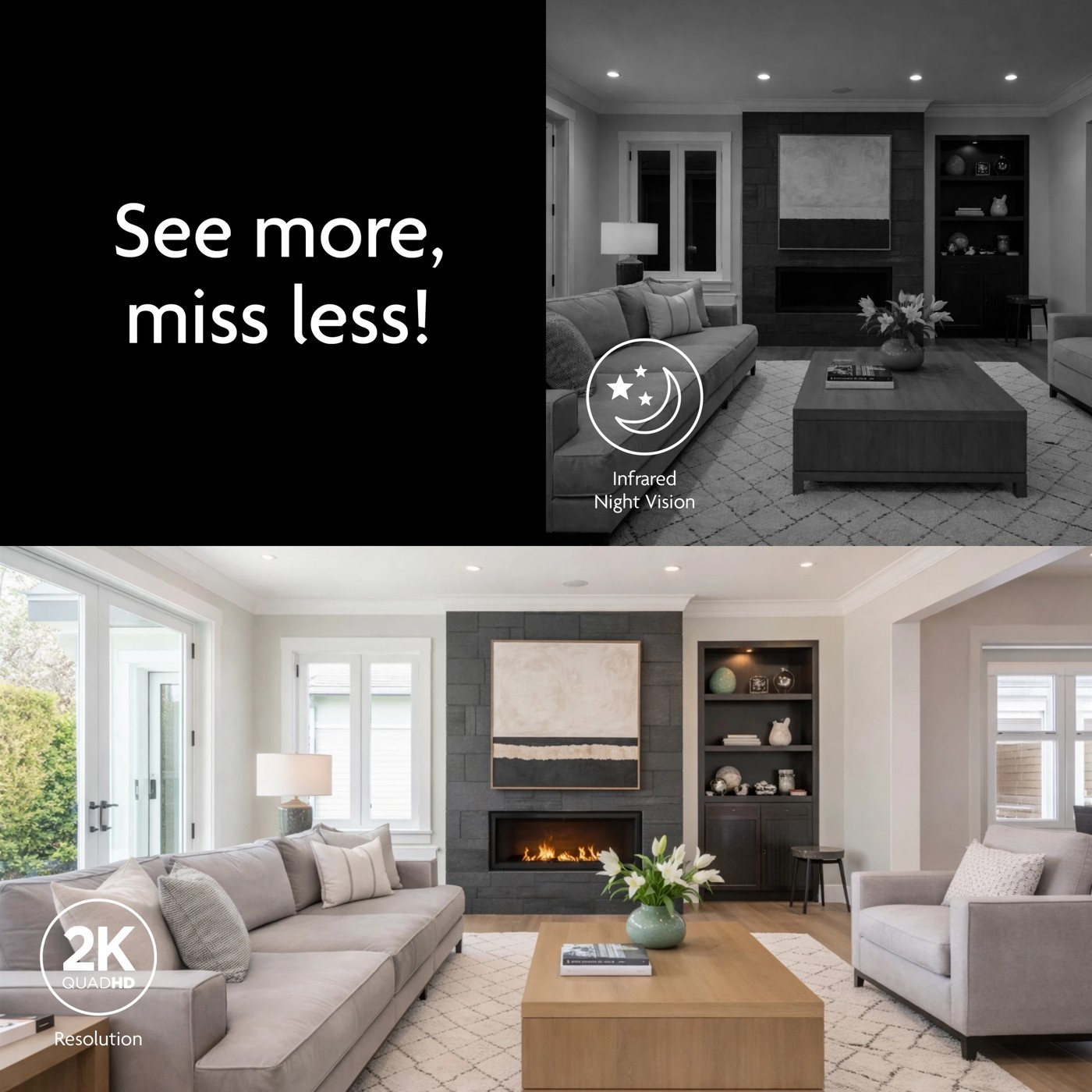 Anko Mirabella Genio Smart Pan & Tilt Indoor Security Camera 4 of 5