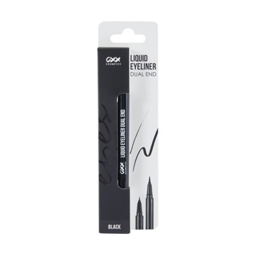 Dual End Liquid Eyeliner  Black - OXX Cosmetics