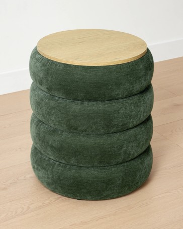Anko Bubble Ottoman with Storage - Green