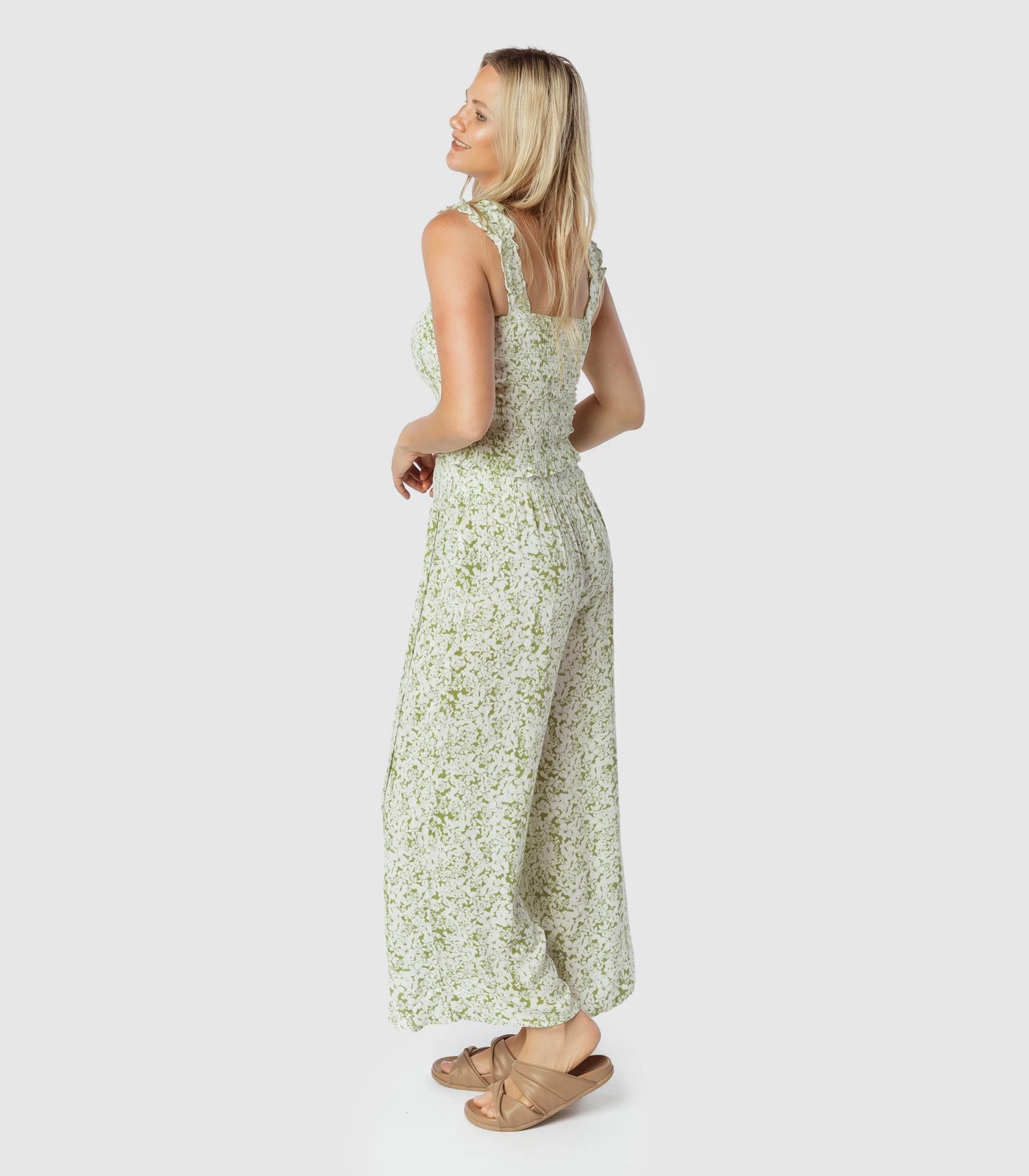 Piping Hot Split Beach Pants 3 of 5