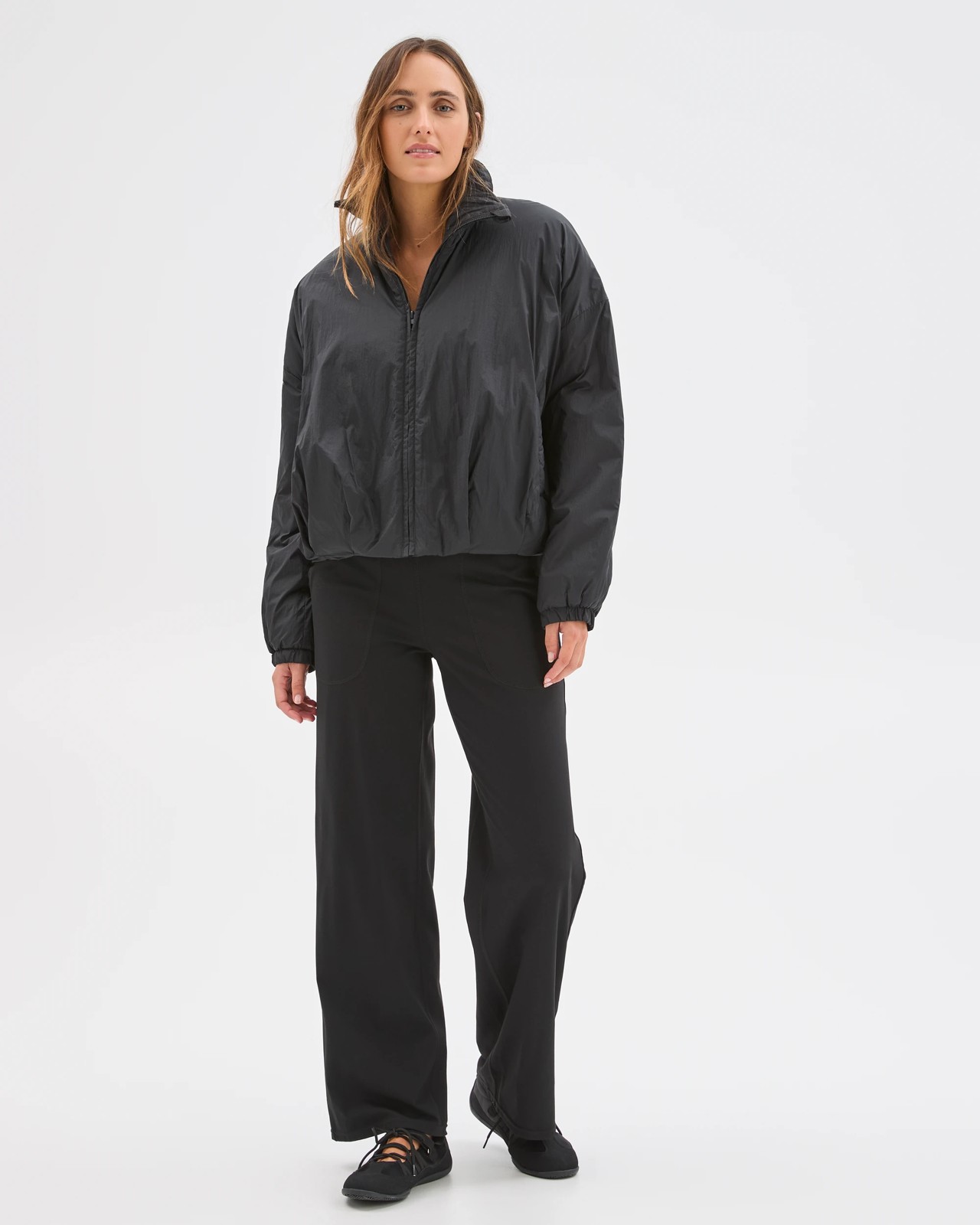 Active Insulated Padded Jacket  - Black 2 of 6