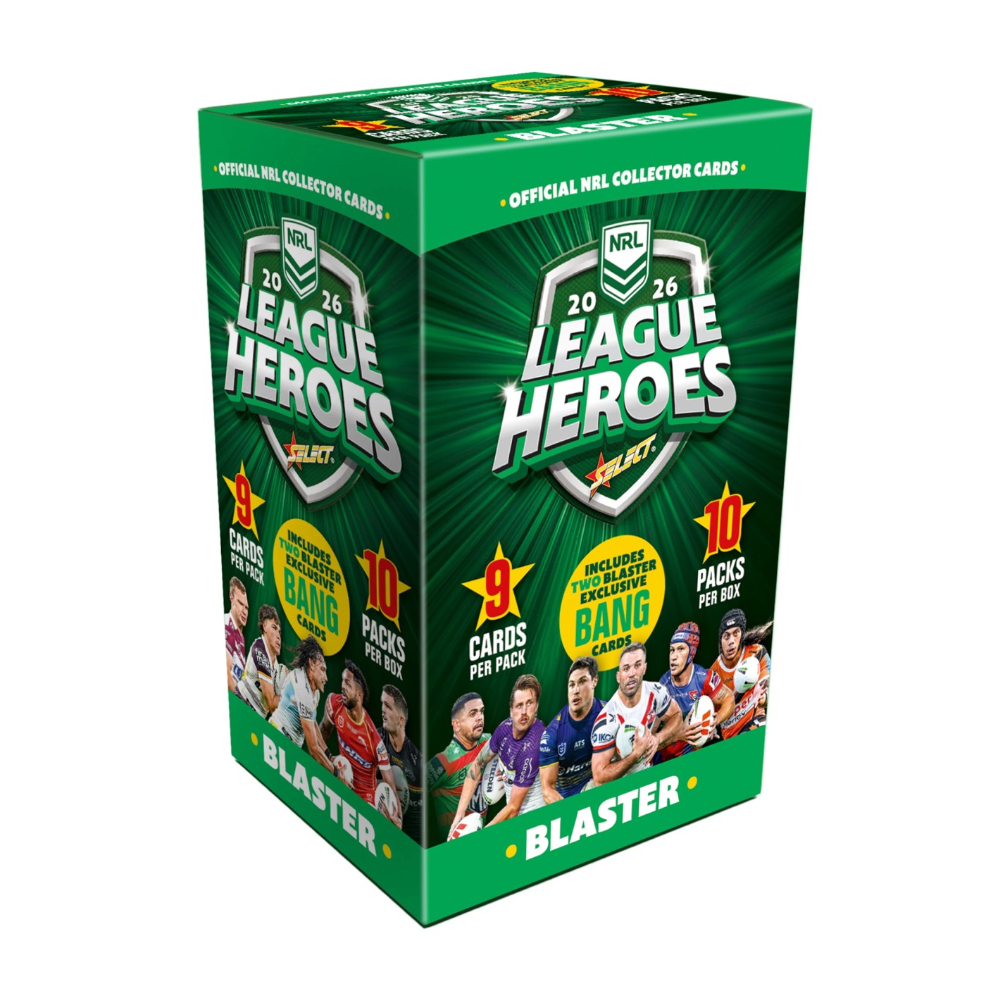 2026 NRL League Heroes Blaster Box 2 of 2