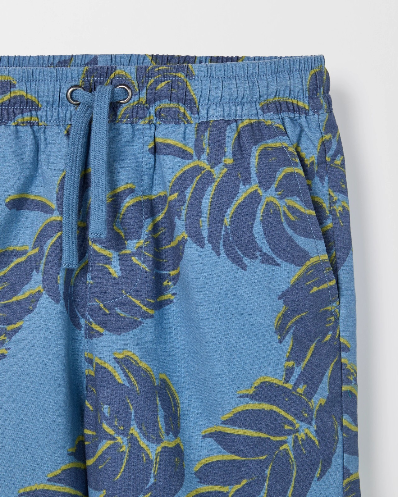 Australian Cotton Printed Shorts - Blue 2 of 2