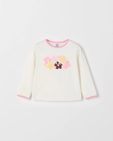 Australian Cotton Fashion Wide Long Sleeve T-Shirt