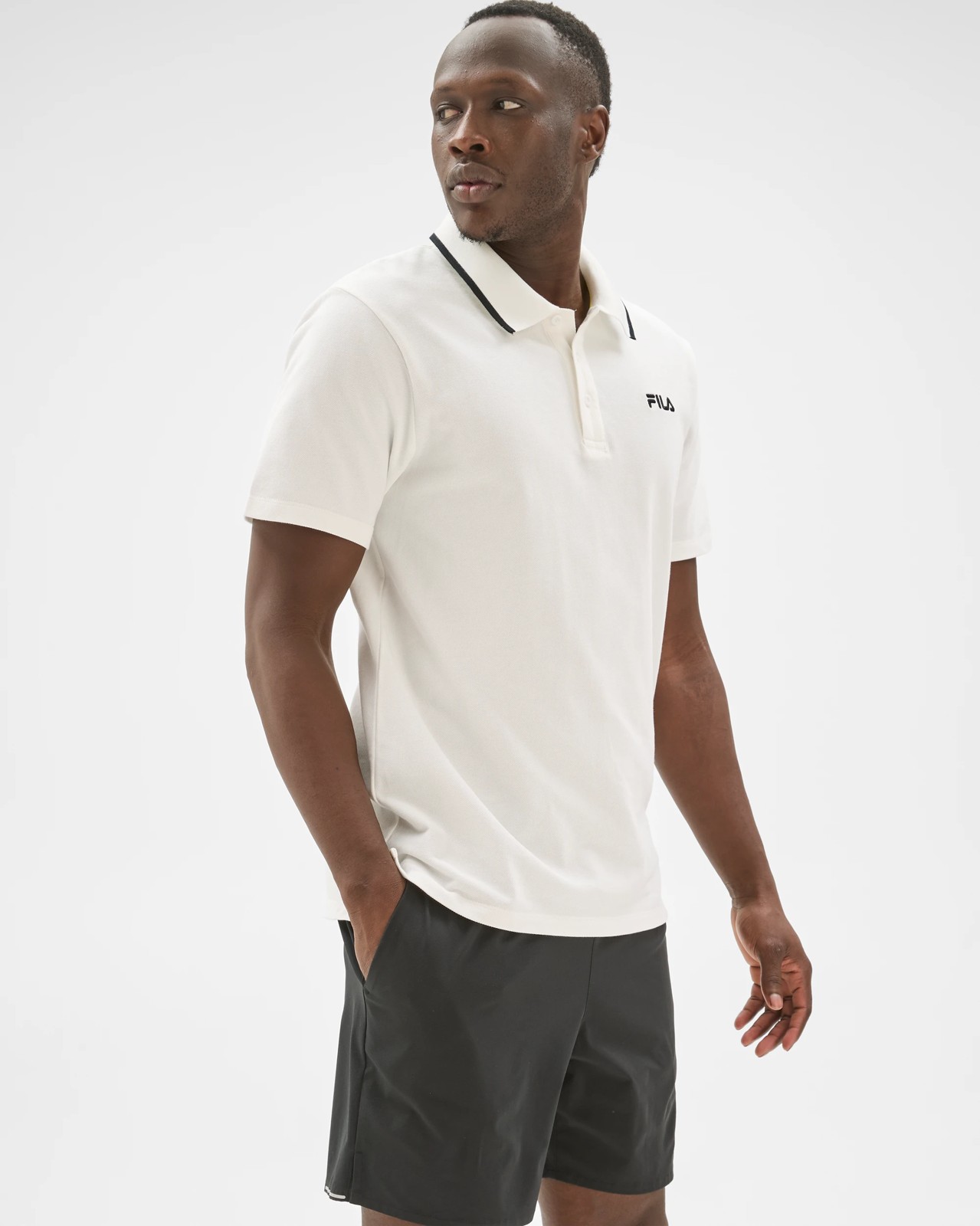 Fila Dante Polo Top - White 3 of 6