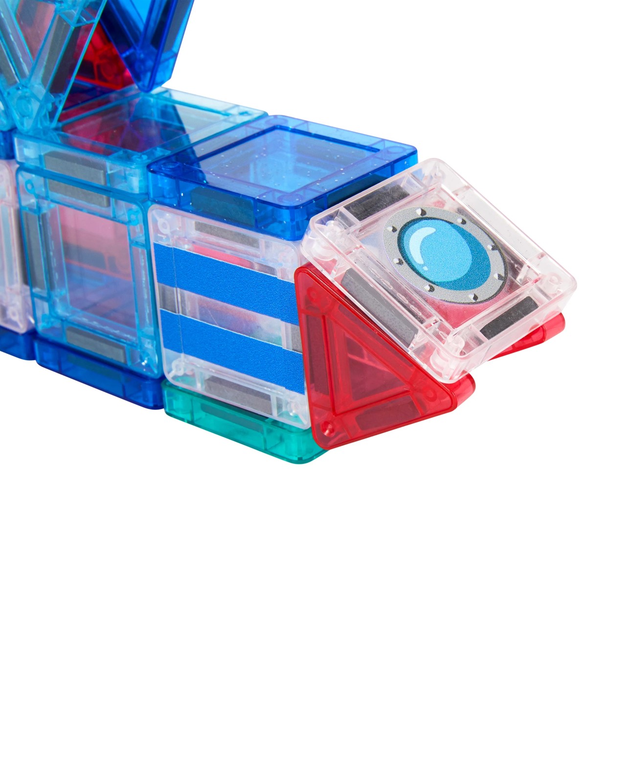 Anko 34 Piece Magnetic Mini Tiles Rocket Set 3 of 5