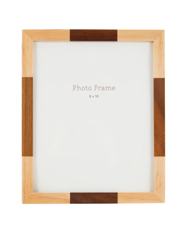 Anko 2 Tone Photo Frame, 8in. x 10in. - Wood