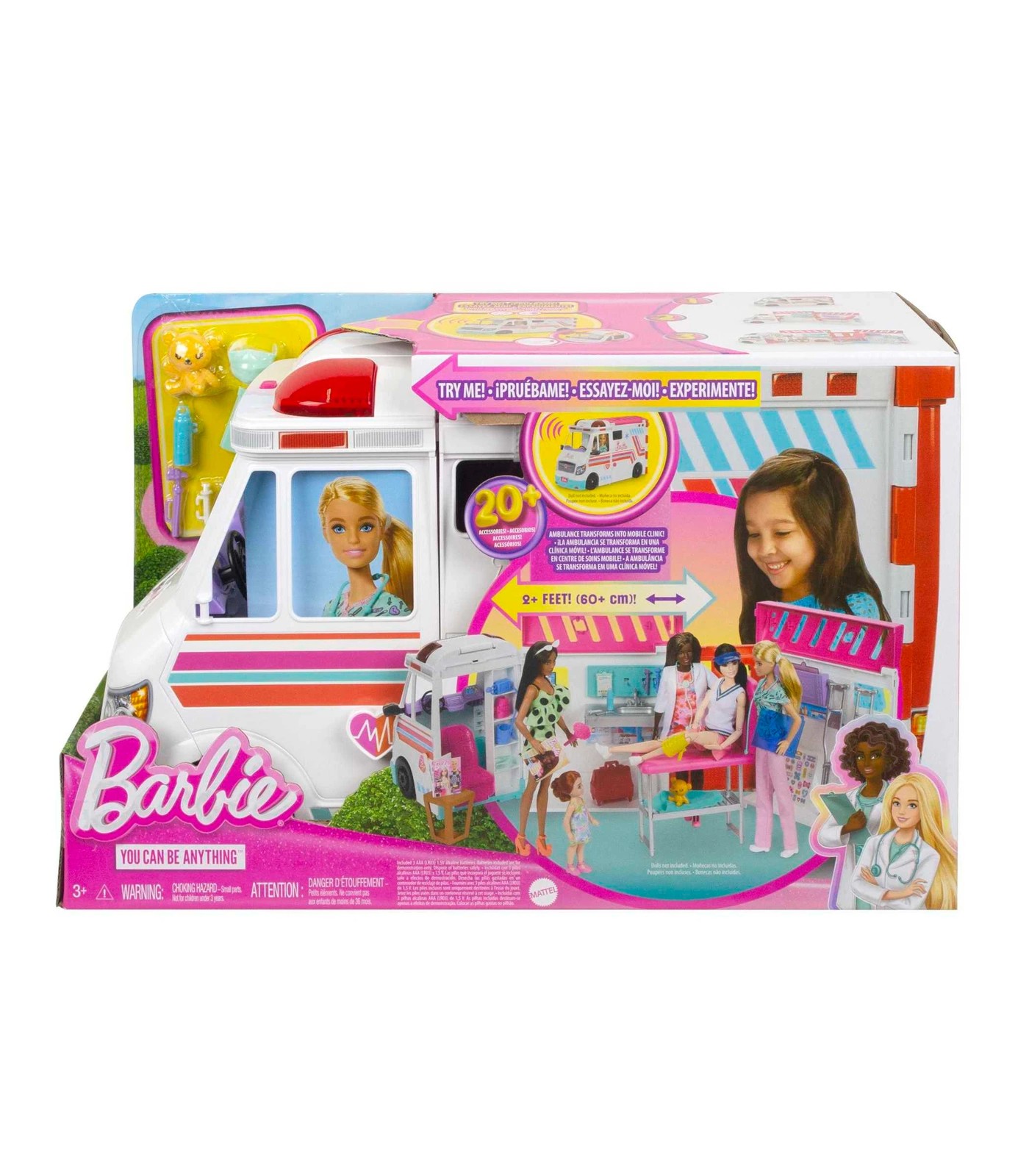 Barbie best sale ambulance doll