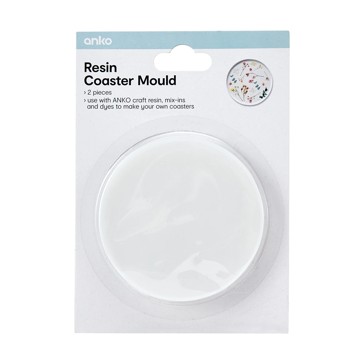 Resin Coaster Mould 2 Piece - Anko