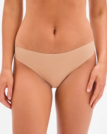 Smooth Moves 2 Pack Bonded G-String Briefs