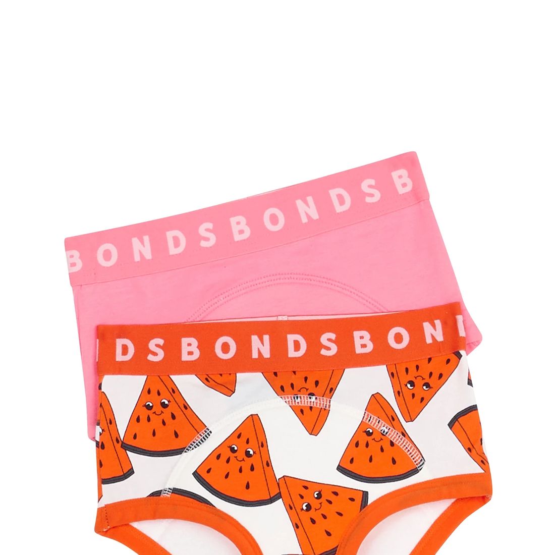 2 Pack Bonds Whoopsies Toilet Training Underwear Red Pink Watermelon