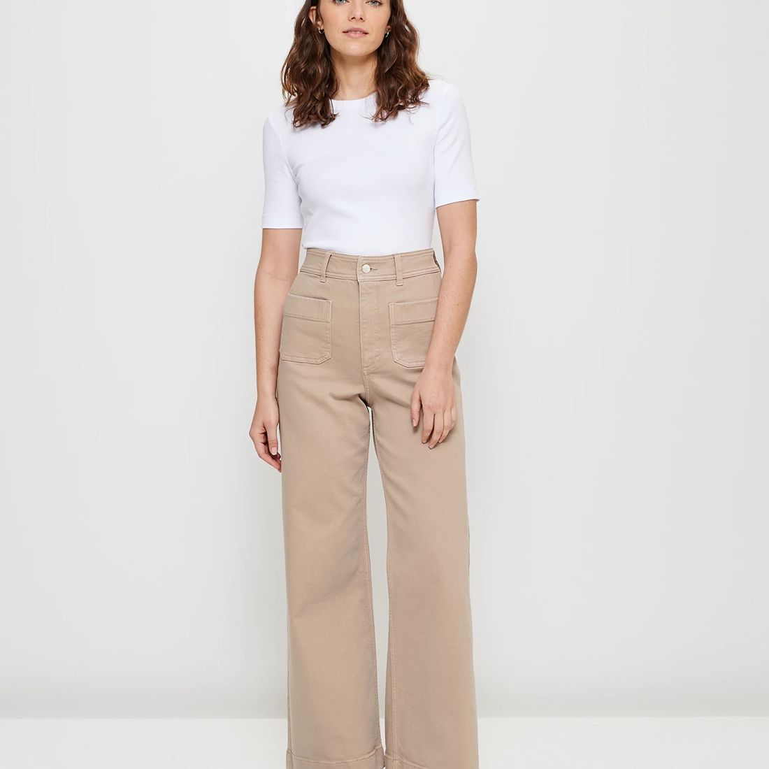 Mila Denim Super High Rise Wide Leg Full Length Jeans | Target Australia