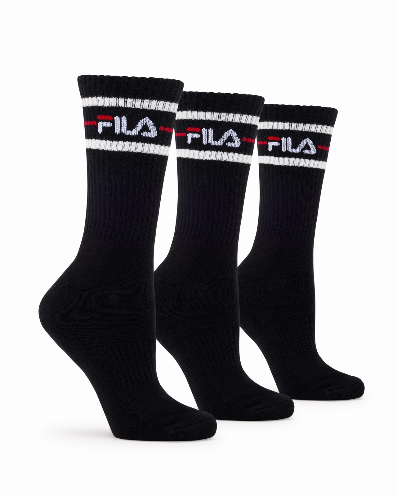 Fila Sports Crew 3 Pack Socks 4 of 4