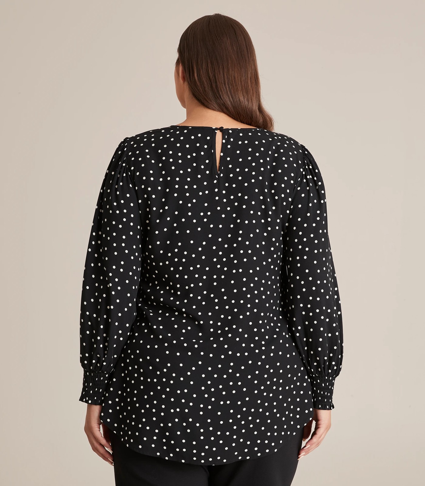 Curve Shirred Cuff Blouse 3 of 5