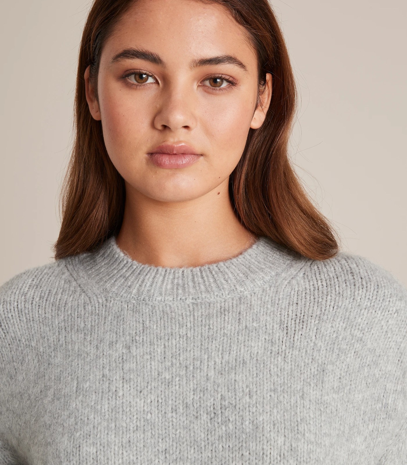 Lily Loves Oversized Knit Crew Neck Jumper 3 of 6