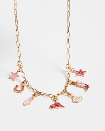Kids Ballet Charm Necklace