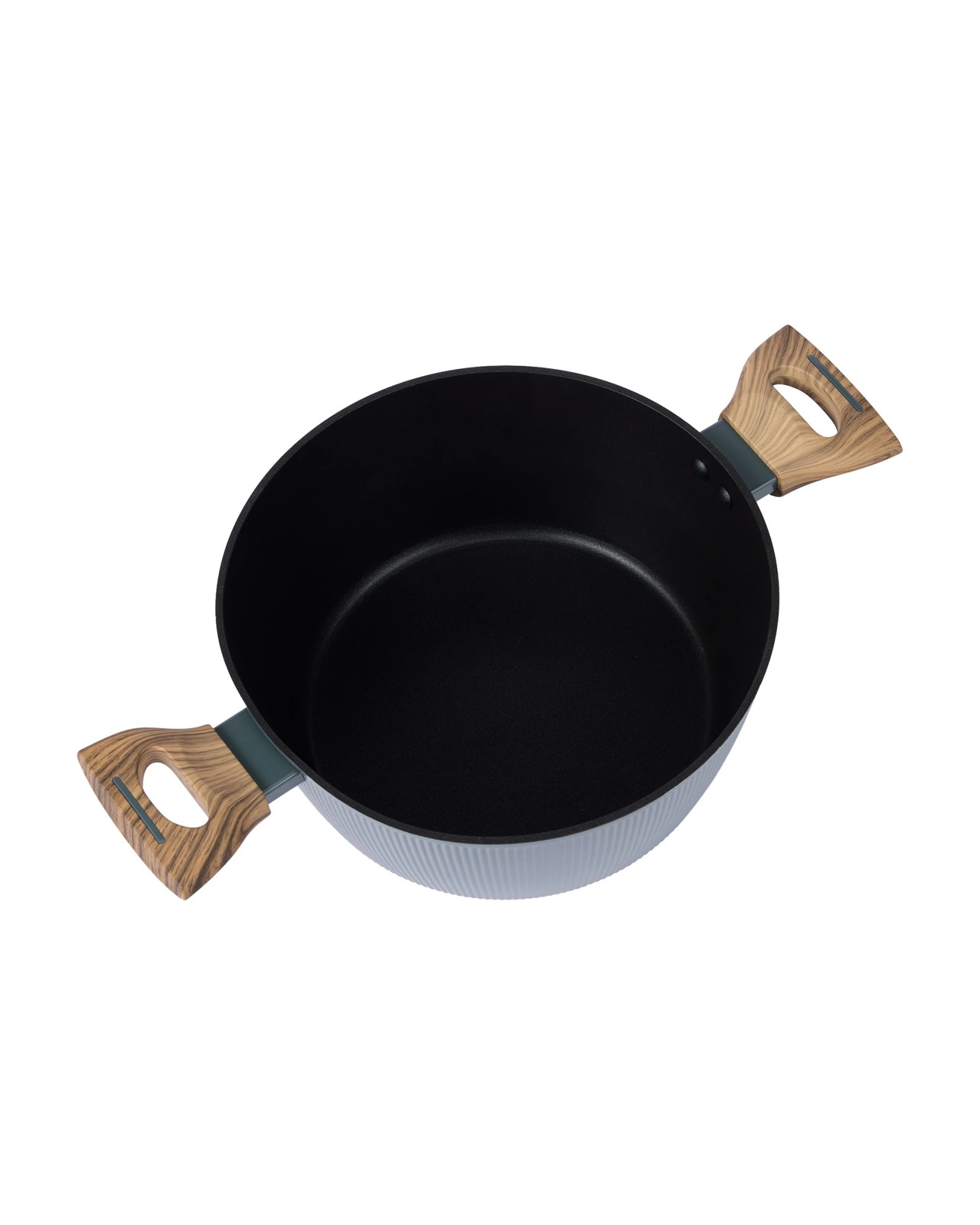 Anko 24cm Linear Wood Look Casserole 4 of 6